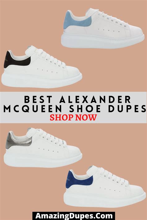 dupe alexander mcqueen blanche femme